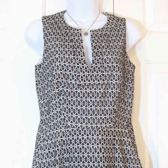 J. Crew Contrast Eyelet Embroidery Dress - Picture 7 of 16